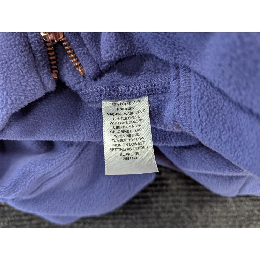 Xersion Relaxed Fit Fleece Hoodie Womens 2XL Purple Cozy Long Sleeve Pullover - Picture 3 of 6